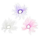 Pair of Double Layer Pastel Windmill Hair Scrunchies