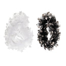 Pair of Ruffle Hair Scrunchies With Butterflies