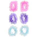 Pair of Ruffle Hair Scrunchies With Butterflies