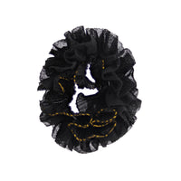 Glitter Ruffle Scrunchie/ Garter