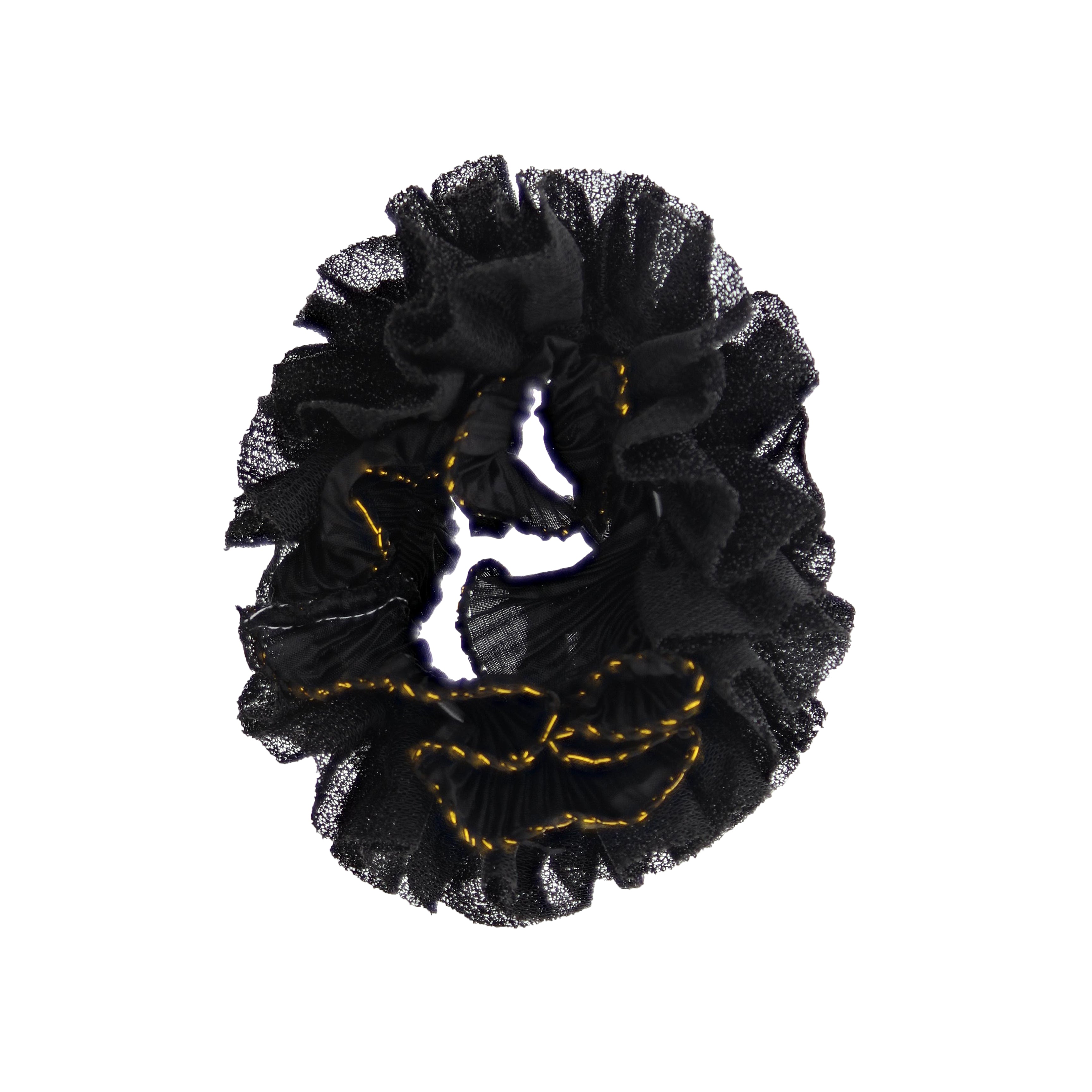 Glitter Ruffle Scrunchie/ Garter