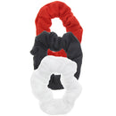 Set of 3 Assorted Shaded Hair Scrunchies