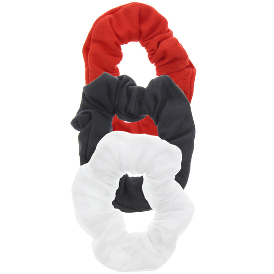 Set of 3 Assorted Shaded Hair Scrunchies
