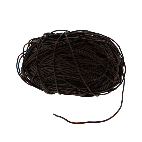 50m Brown Leather Cord String for Necklaces, Clothing
