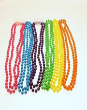 Assorted Colour 48 Inch Bead Necklaces