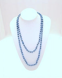 48 Inch Faceted Bead Necklace