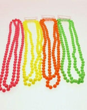 Assorted Colour 48 Inch Bead Necklaces