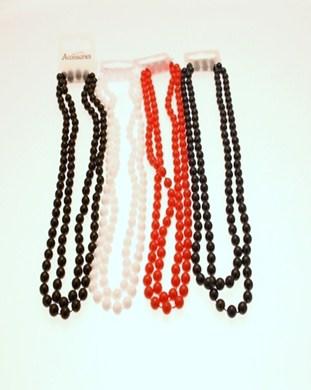 Assorted Colour 48 Inch Bead Necklaces