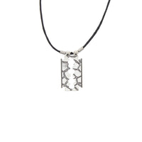 Cracked Blade Pendant Necklace