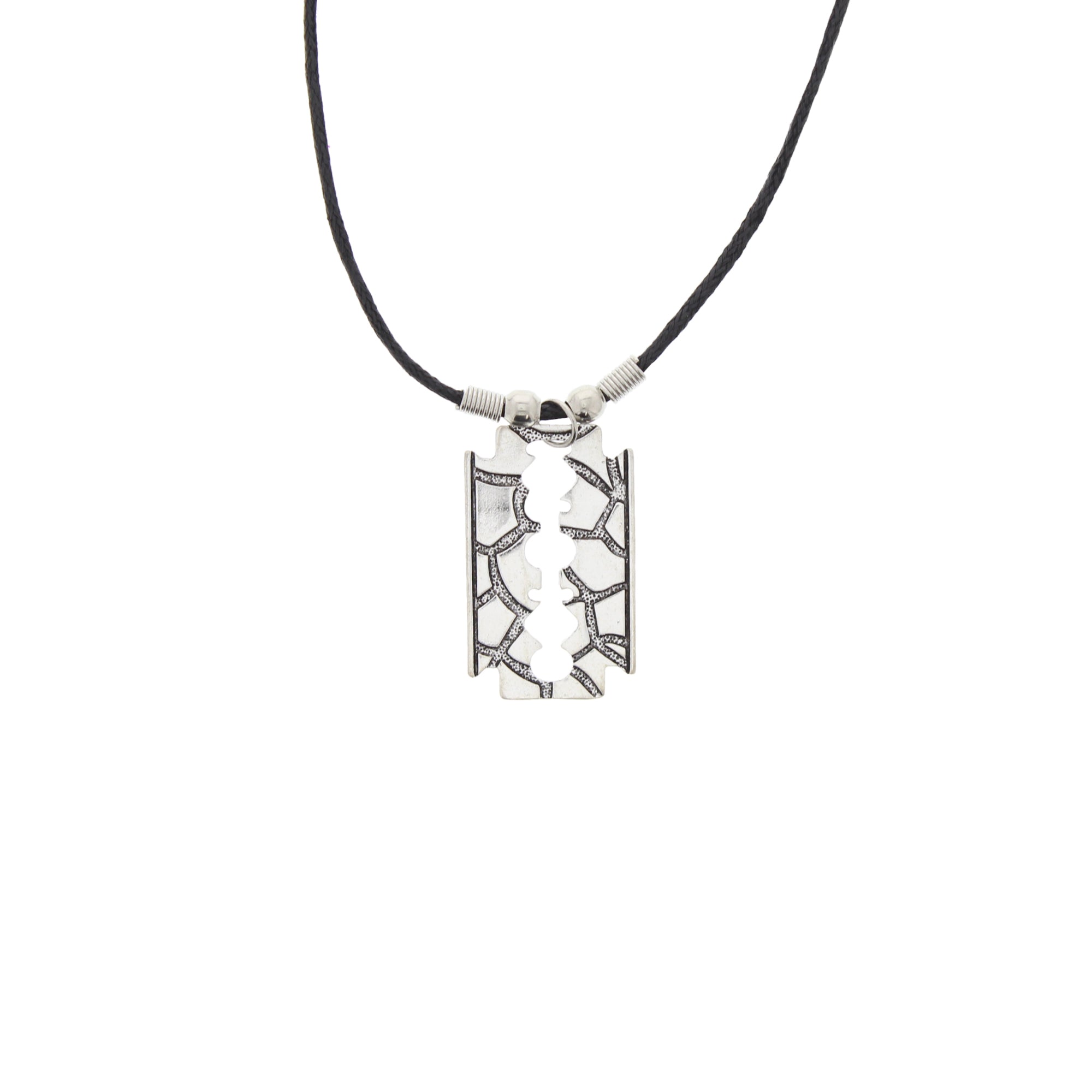 Cracked Blade Pendant Necklace