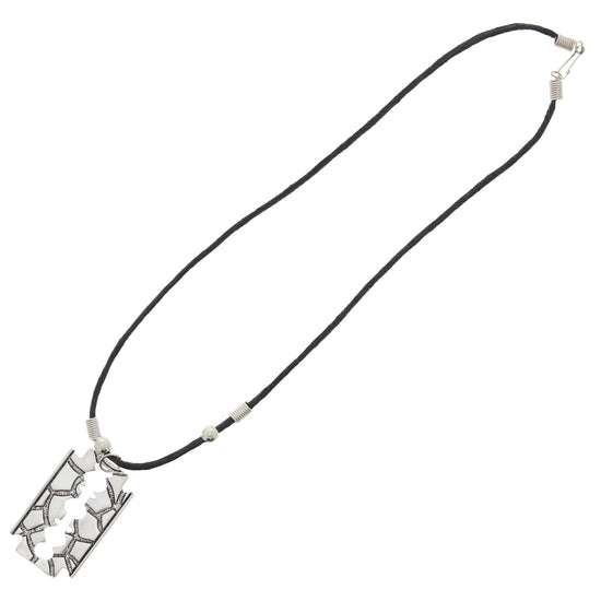 Cracked Blade Pendant Necklace