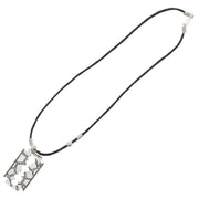 19cm Cracked Blade Pendant Necklace (Pendant: 4cm)