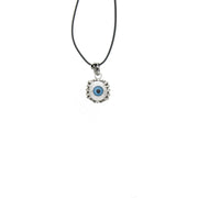 Evil Eye, Skull & Skeleton Claw Pendant Corded Necklace