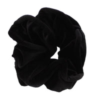 Shiny Velvet Piping Hair Scrunchie