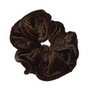 Shiny Velvet Piping Hair Scrunchie