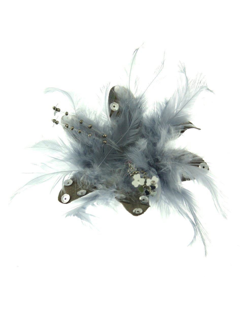 Fur, Feathers & Sequins Fascinator