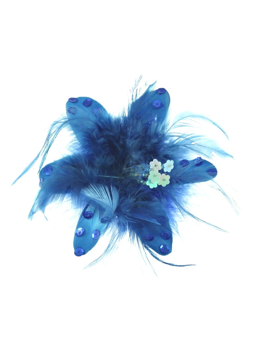 Fur, Feathers & Sequins Fascinator