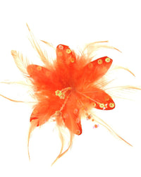 Fur, Feathers & Sequins Fascinator