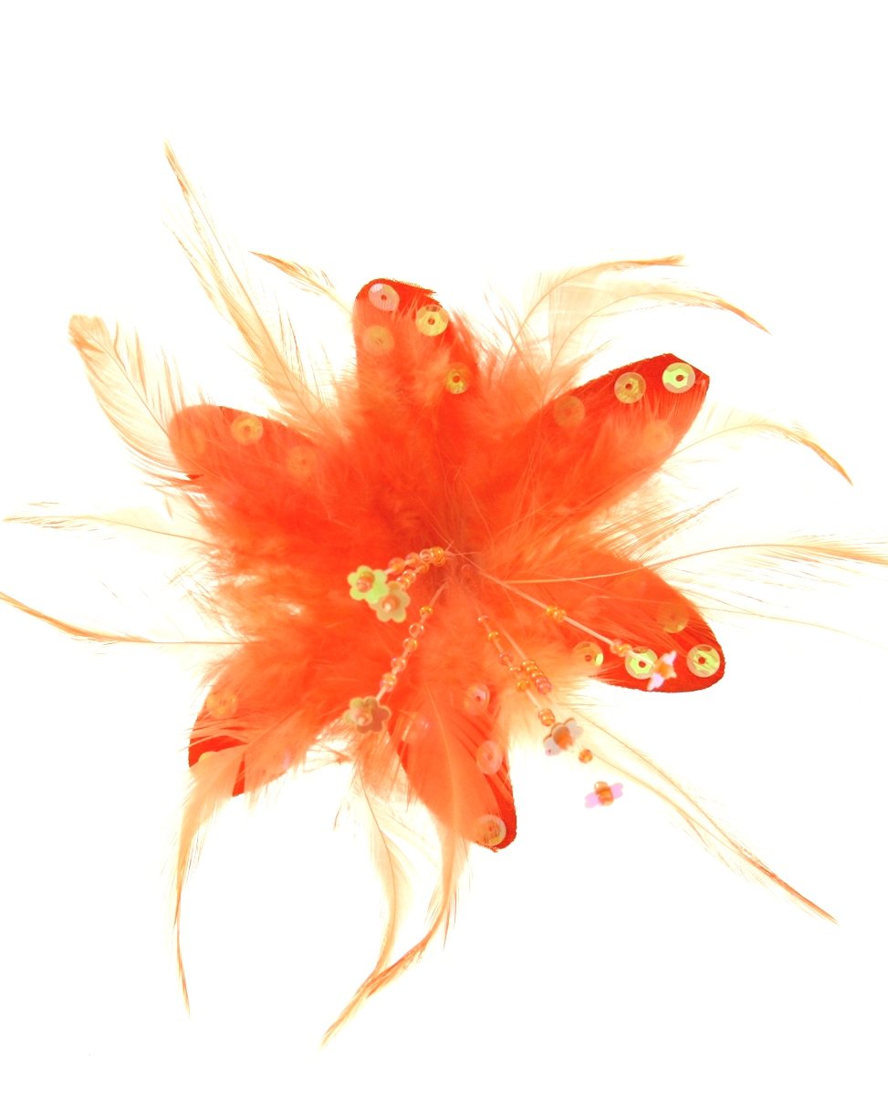 Fur, Feathers & Sequins Fascinator