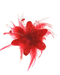 Fur, Feathers & Sequins Fascinator