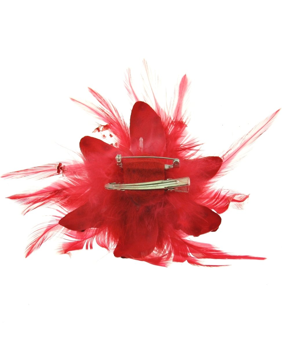 Fur, Feathers & Sequins Fascinator