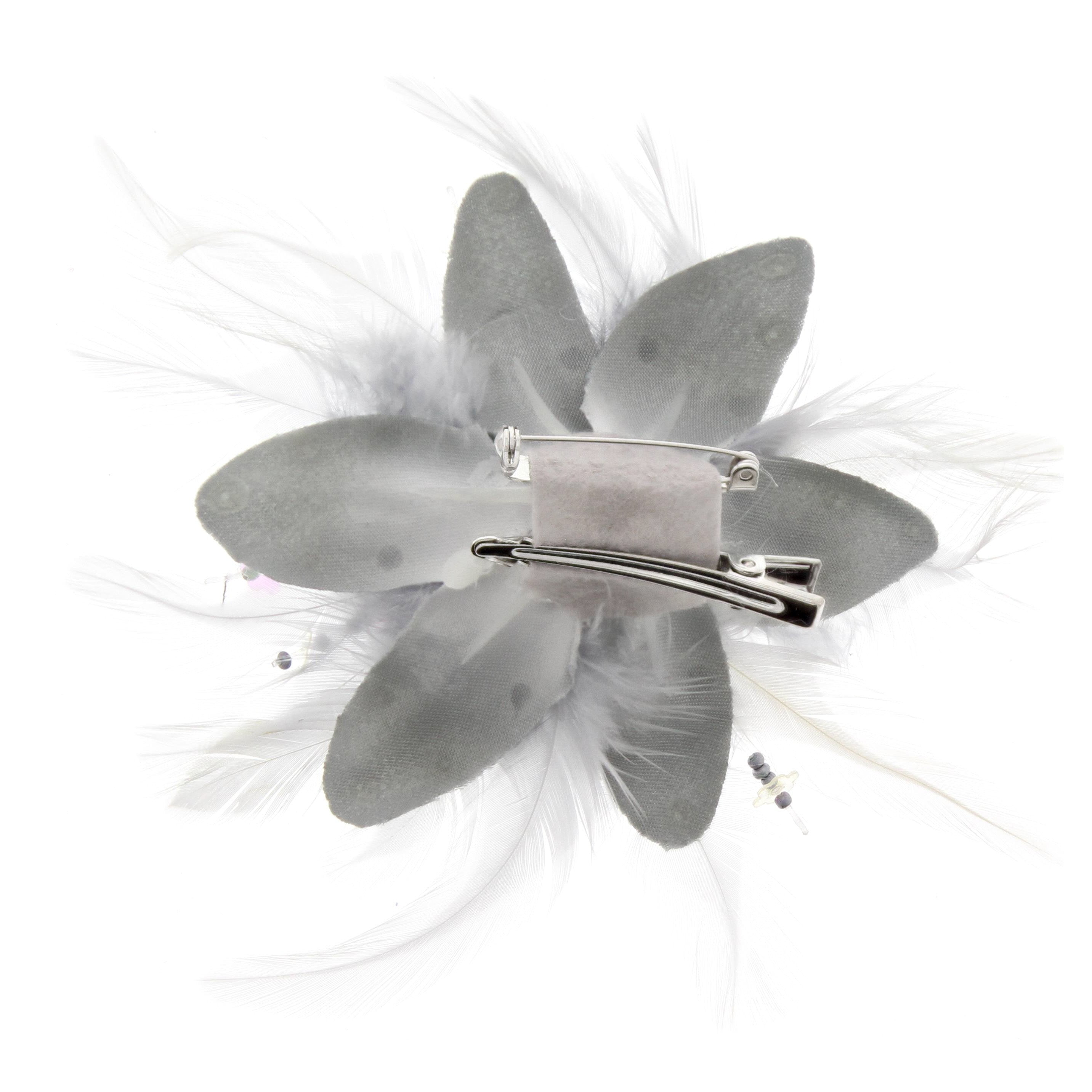 Fur, Feathers & Sequins Fascinator