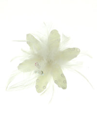 Fur, Feathers & Sequins Fascinator
