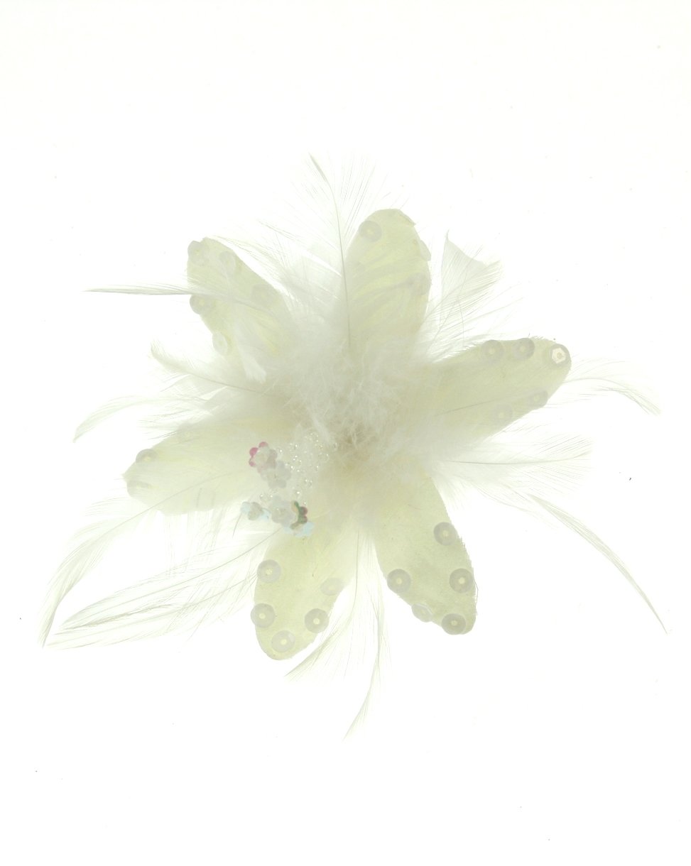 Fur, Feathers & Sequins Fascinator