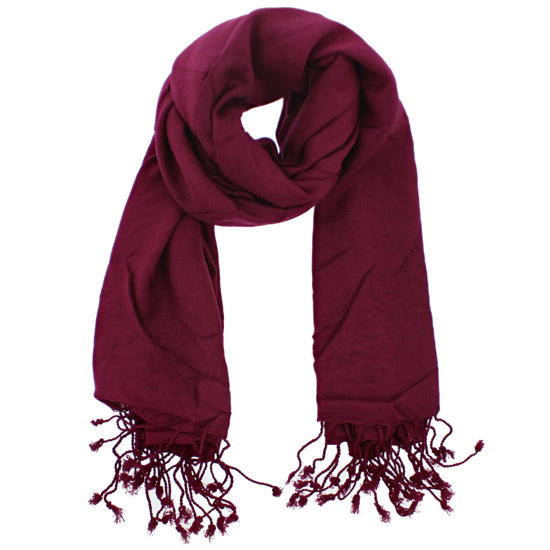 Magenta Viscose Pashminas