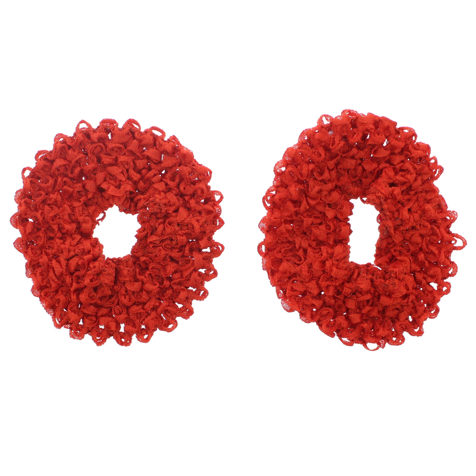 Large Crochet Hair Scrunchies