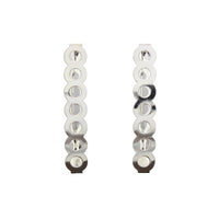Pair of Hair Slides Card Clip-in End Barrettes