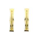 Pair of Card Hair Slides Clip-in End Barrettes
