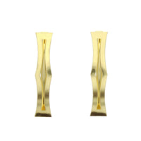 Pair of Card Hair Slides Clip-in End Barrettes