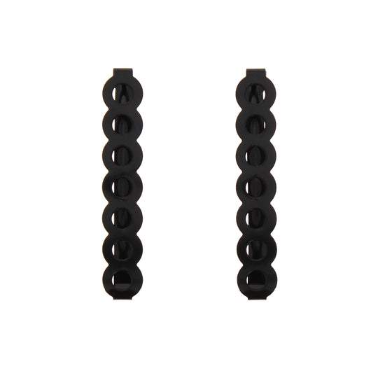 Pair of Hair Slides Card Clip-in End Barrettes