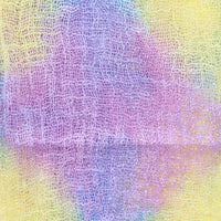 Multicolour Cotton Long Lightweight Scarf with Tassels