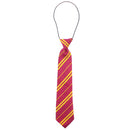 Maroon & Gold Elasticated Wizard Stripe Tie