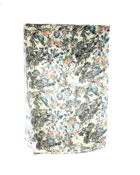 Beige Floral Printed Scarf