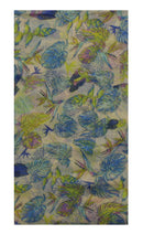Tropical Print & Parrots Printed Scarves