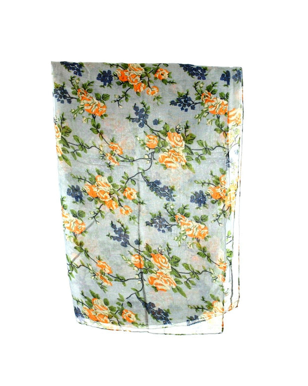 Floral Print Scarves