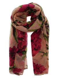 Coronation Flower Printed Scarves
