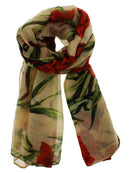 Coronation Flower Printed Scarves