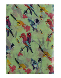 Multicolour Bird Printed Scarves
