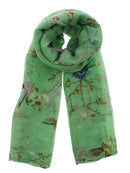 Robin & Branches Coloured Printed Scarves