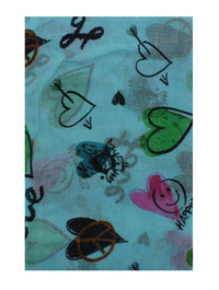 SCARF012BLUE