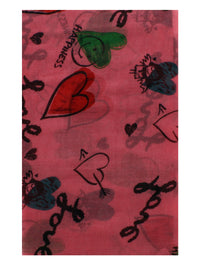 Love, Happiness, Peace & Heart Printed Scarves
