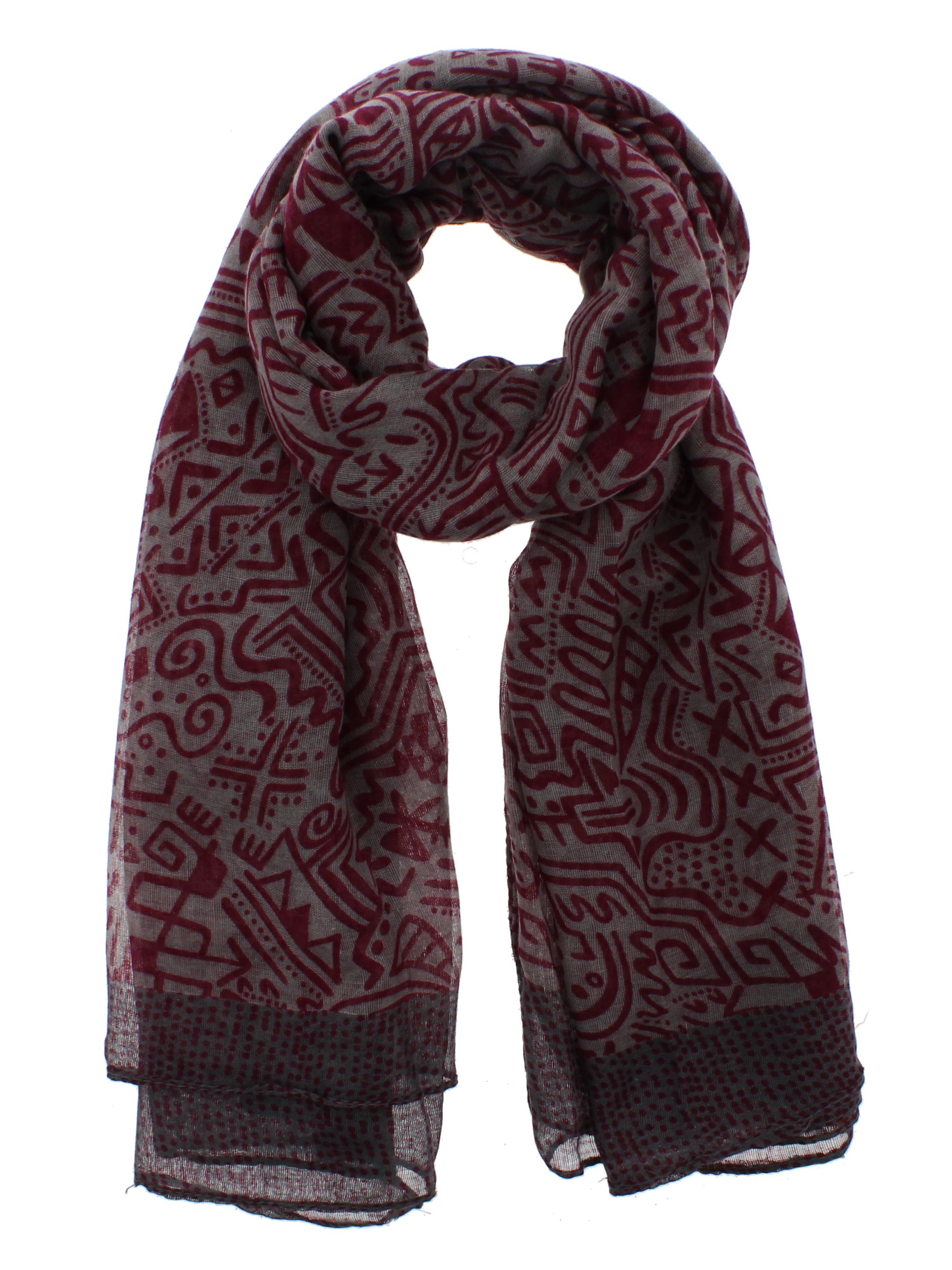 SCARF018GREY