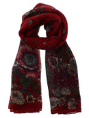 Large & Small Flower Print Scarves
