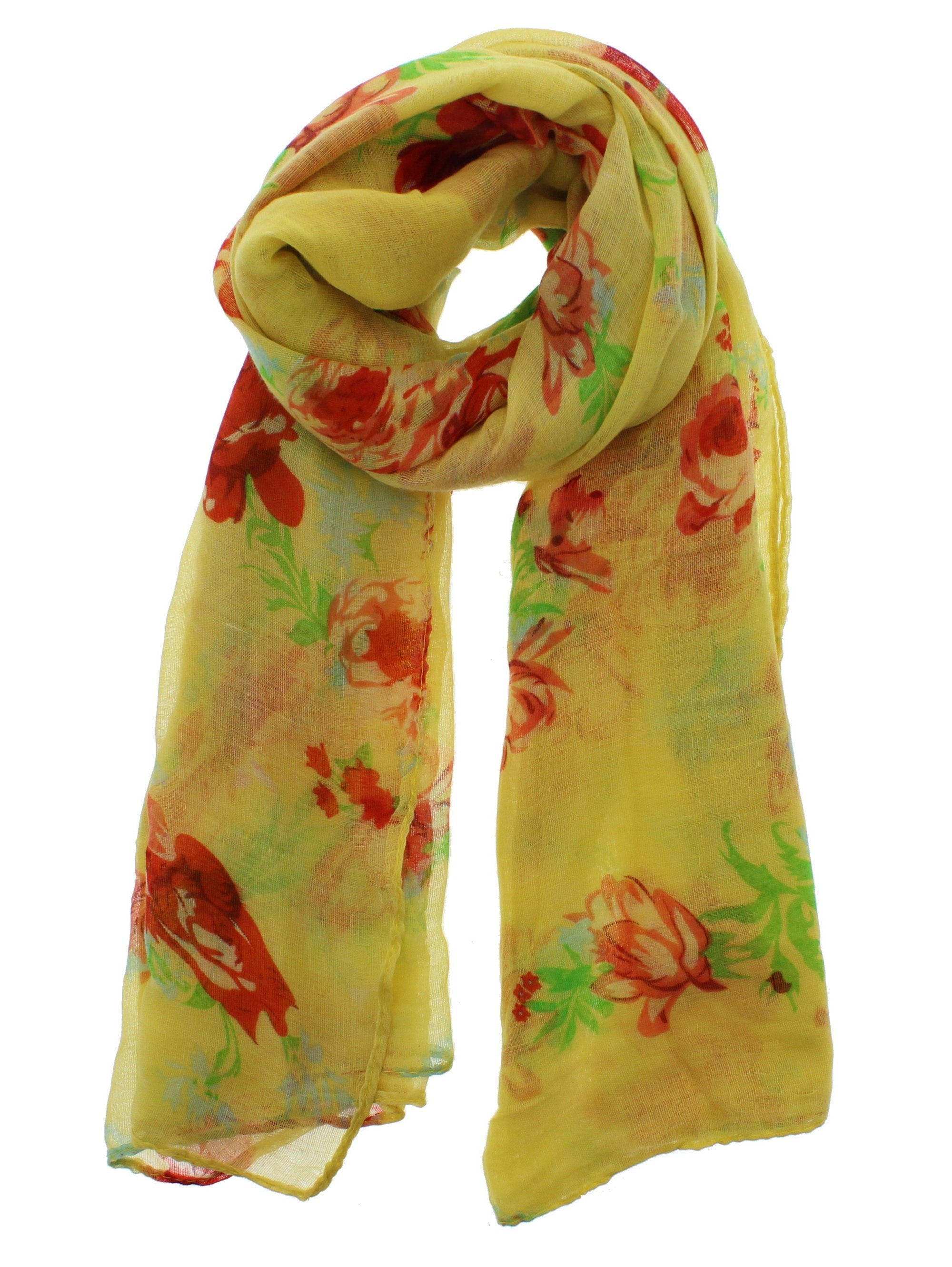 Floral Printed Scarves
