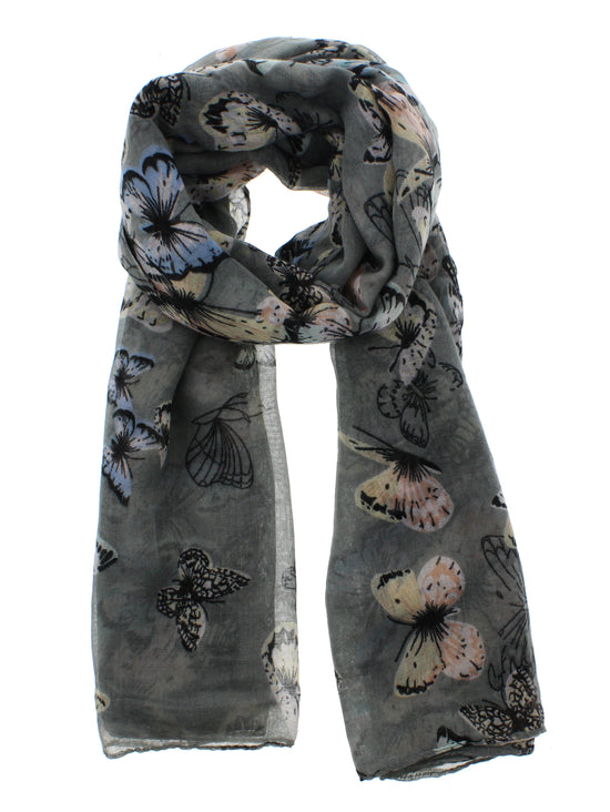Butterfly Cluster Printed Scarves