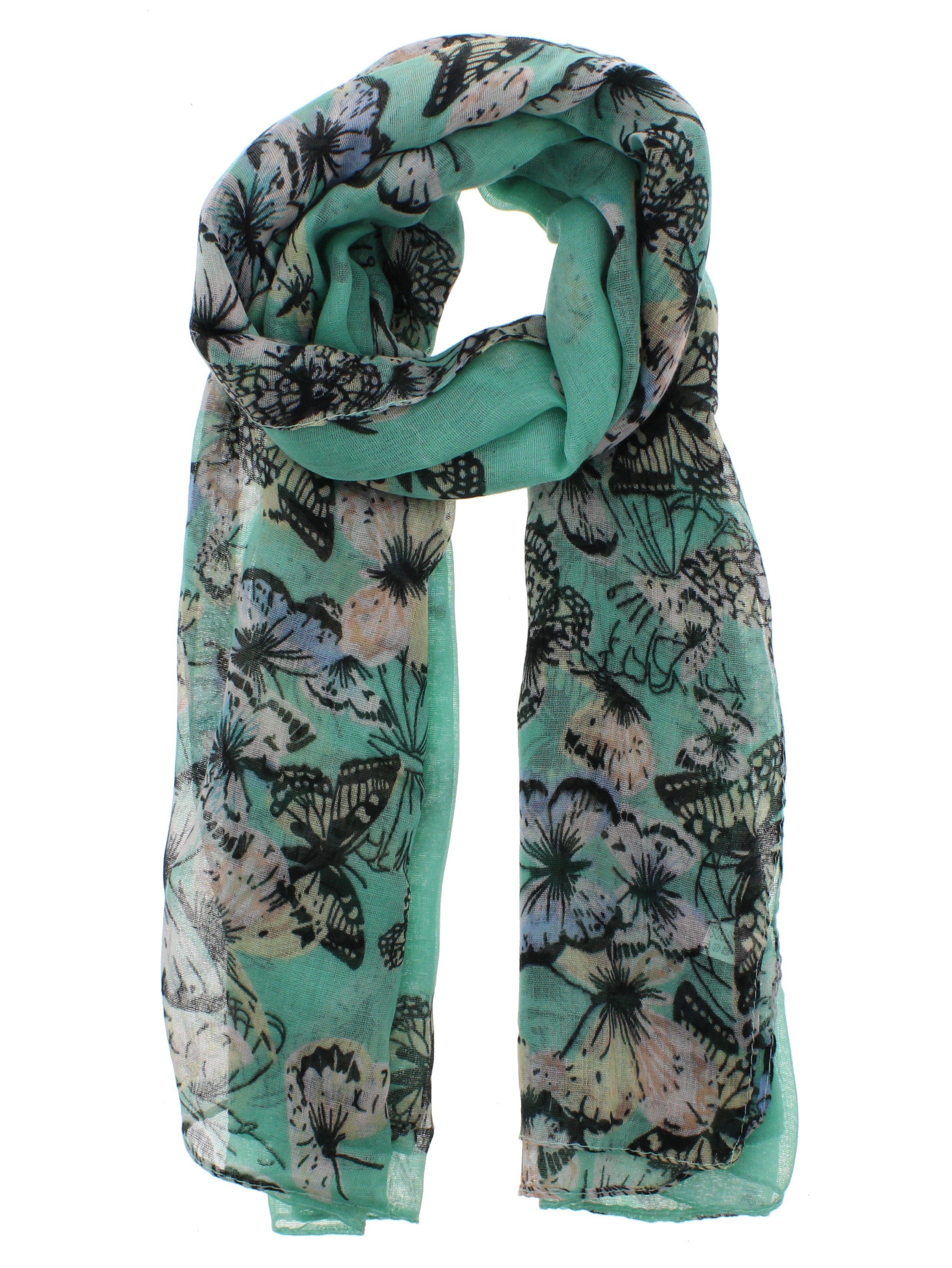 Butterfly Cluster Printed Scarves